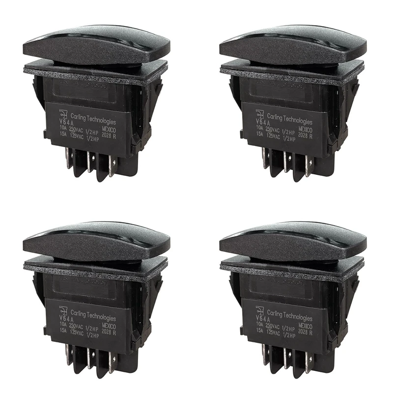 

4X 48V Forward/Reverse Switch, For Club CAR DS And Precedent 1996-Up Electric Golf Cart Accessories, Replaces 101856002-A82M