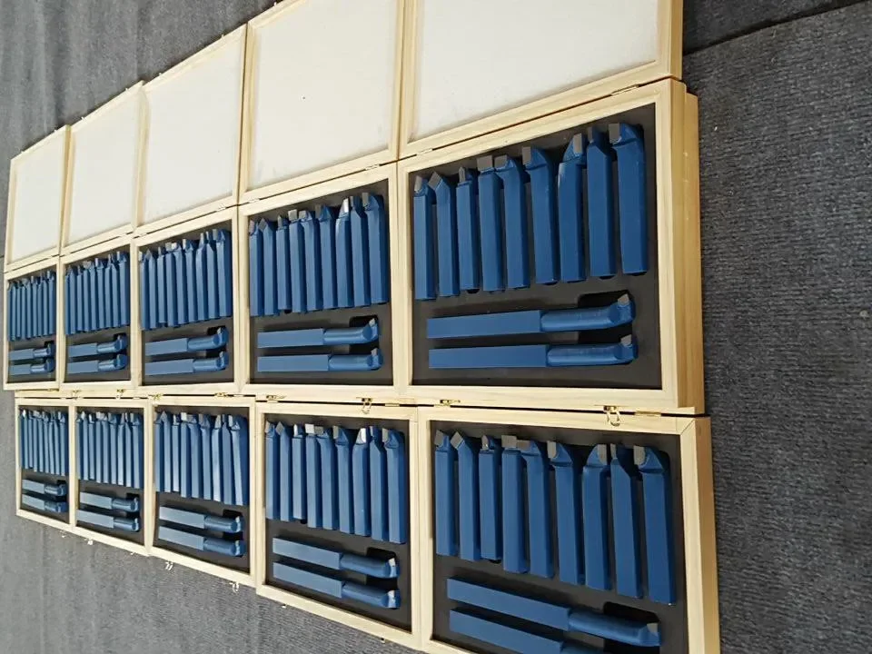 11 Stuks Carbide Draaibank Gereedschap Carbide Tip Cutter Bit Cutter Set Metalen Draaibank Lashouder