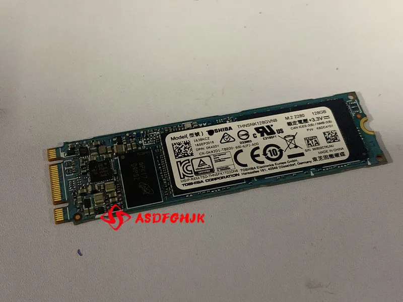 Original FOR Toshiba SG5 m.2 128gb 2280 Thnsnk 128gvn8 128.0gb SATA 3 Solid State drive 100% TESED OK