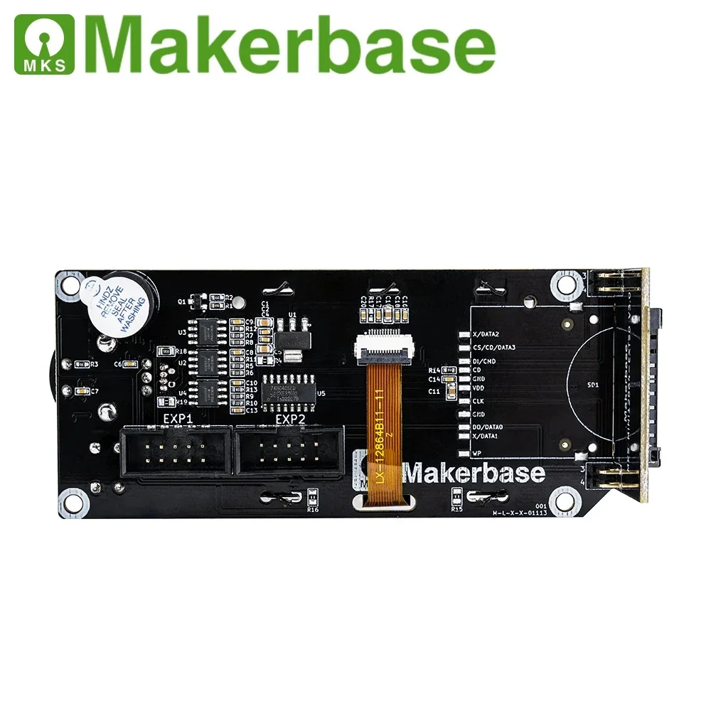 Makerbase MKS MINI12864 V3 Insert SD Card Front LCD Smart Display Screen 3D Printer Parts MKS SKR VORON mini 12864