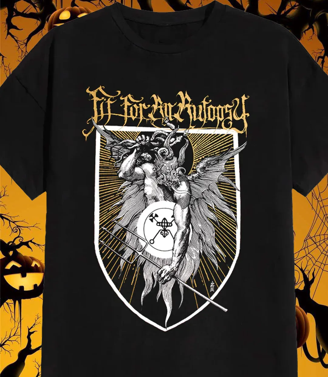 Fit For An Autopsy Band Black Color Full Size S-4XL Shirt Gift Halloween PP987