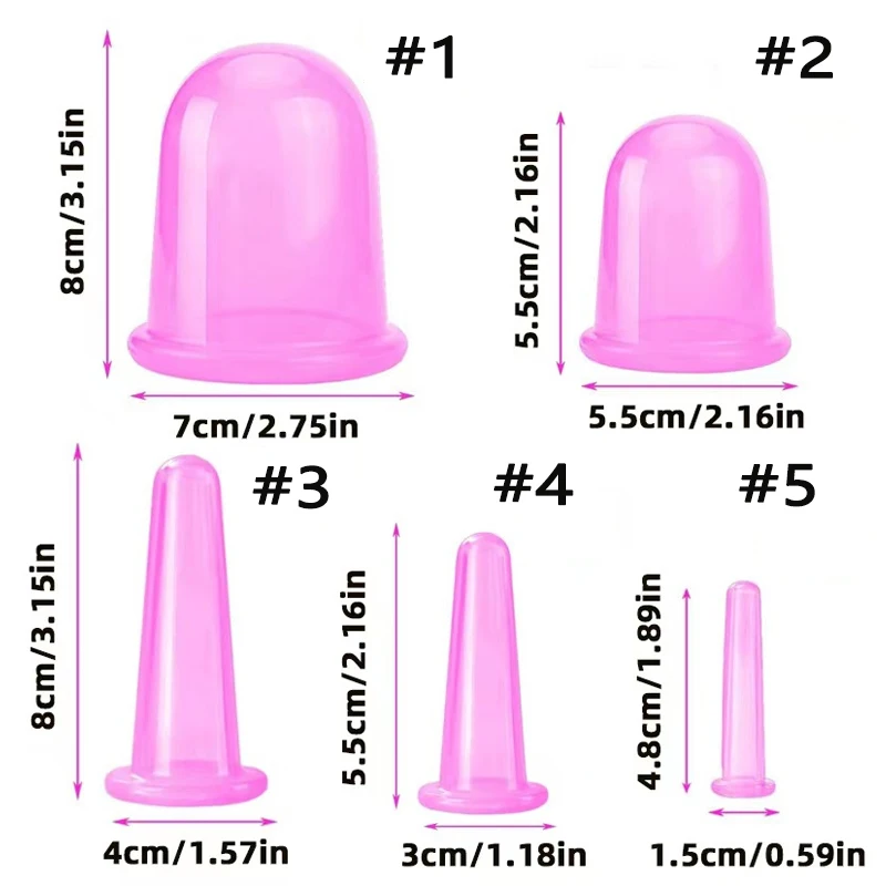 Silicone Cupping Set 3