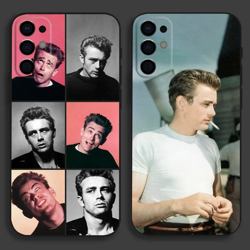 

Classic Vintage J-James D-Dean Phone Case For Samsung S24,S21,S22,S23,S30,Ultra,S20,Plus,Fe,Lite,Note,10,9,5G Black Soft Cover