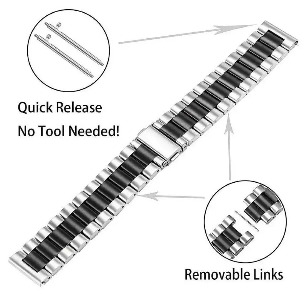 22 mm Metallarmband für Xiaomi Redmi Watch 5 Active/5 Lite Edelstahl-Ersatzarmband Redmi Watch 3 Active/Lite-Armband – Detail 8