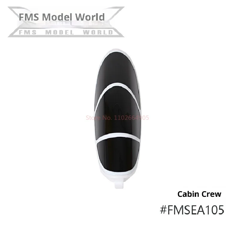 Fms 70mm Avanti V3 avion ensemble complet d'accessoires comprenant des ailes principales de Fuselage queue plate train d'atterrissage à queue verticale