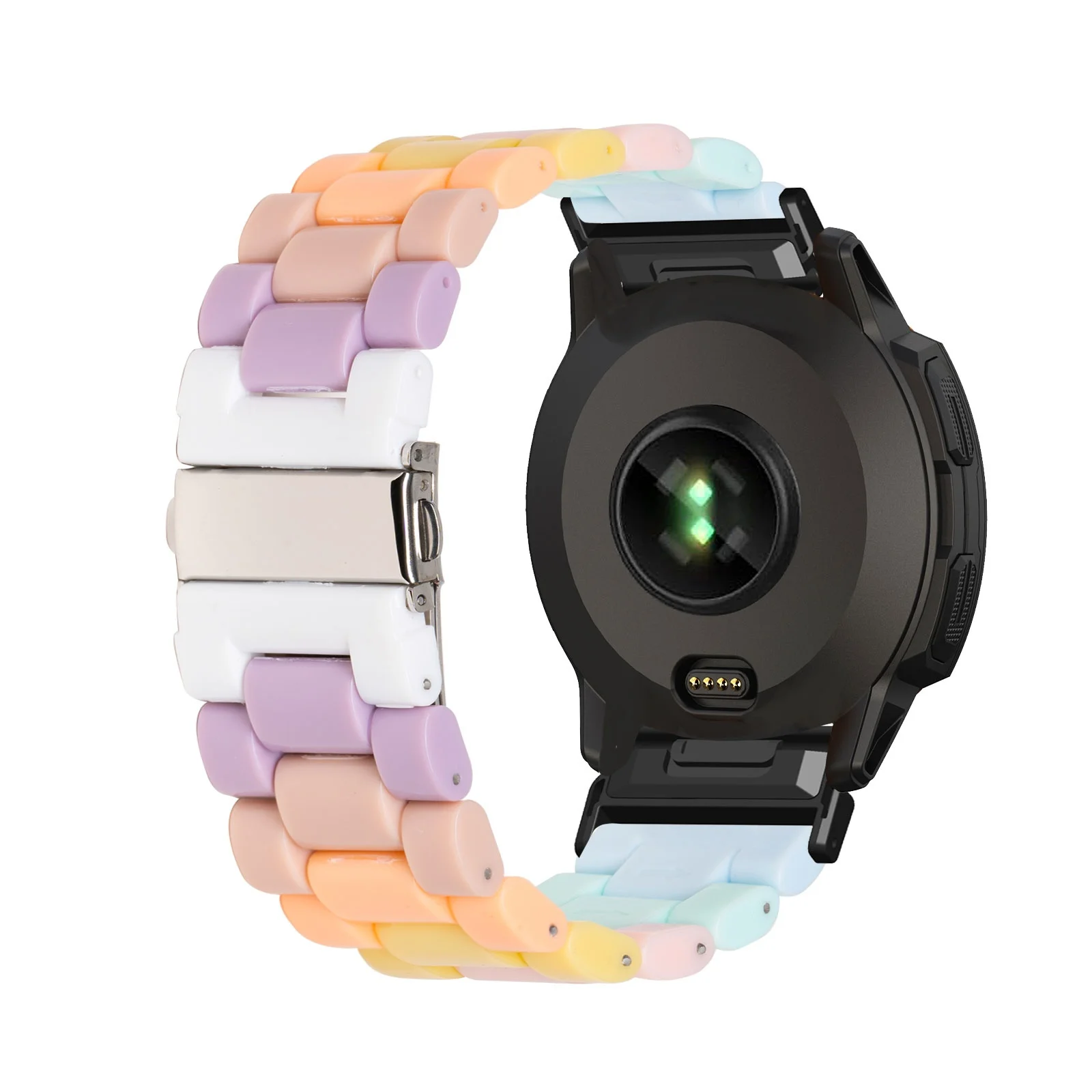 

Акриловые ремешки для Garmin Instinct 3 50 мм/Instinct 2X Band, регулируемый цветной ремешок