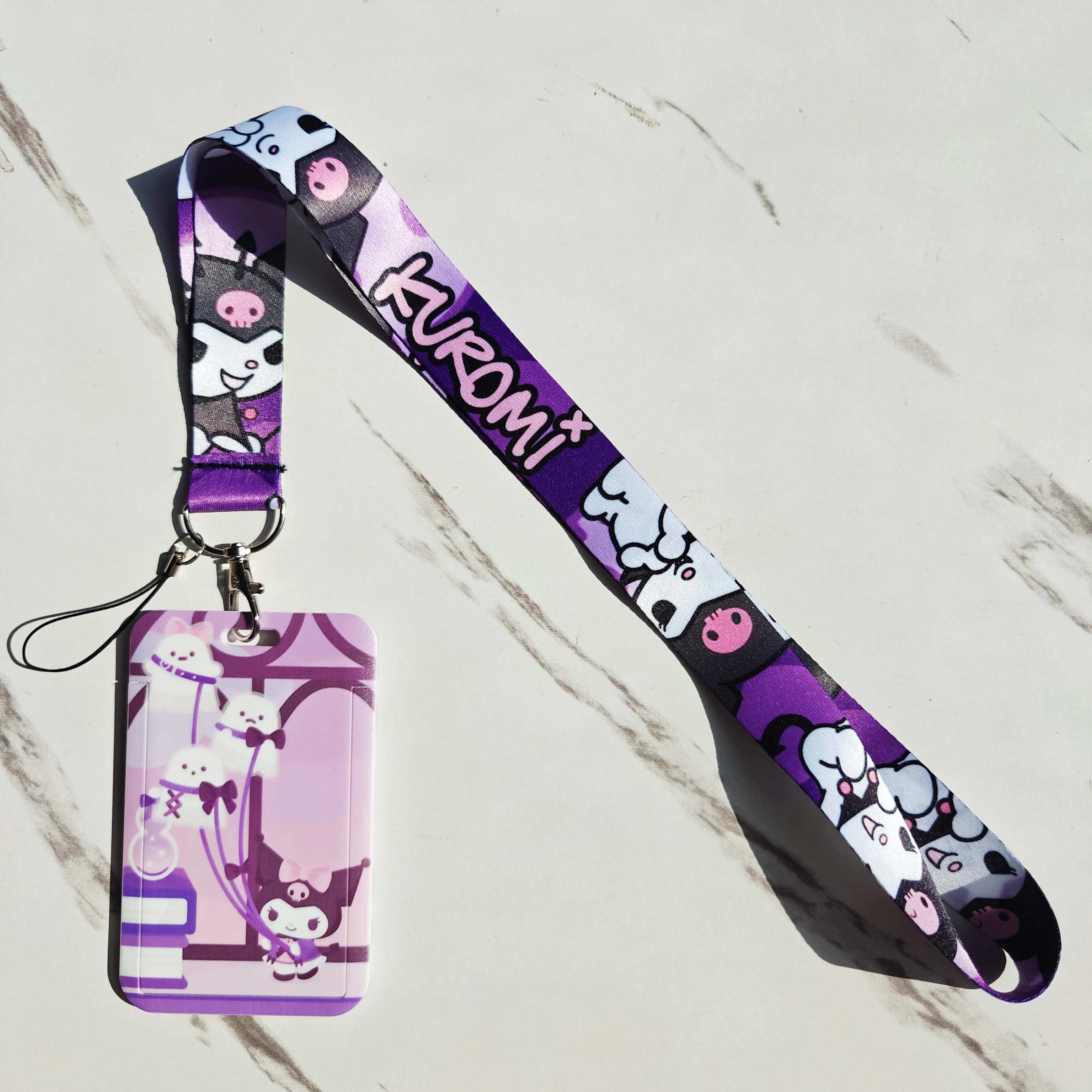 Groothandel Anime Movie Lanyard Voor Sleutels Ketting Creditcard Cover Pass Mobiele Telefoon Charme Bandjes ID Badge Houder Sleutel Accessoires