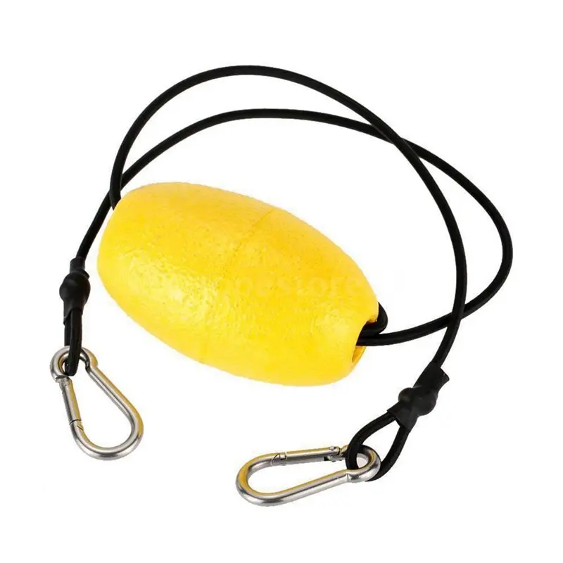 RTENTE-Anchor Buoy Float 4 Pcs Buoy Float Marker Includes Bungee Cord& Clip For Pool For Marine Fishing Boat,Water Ski Ropes view 4