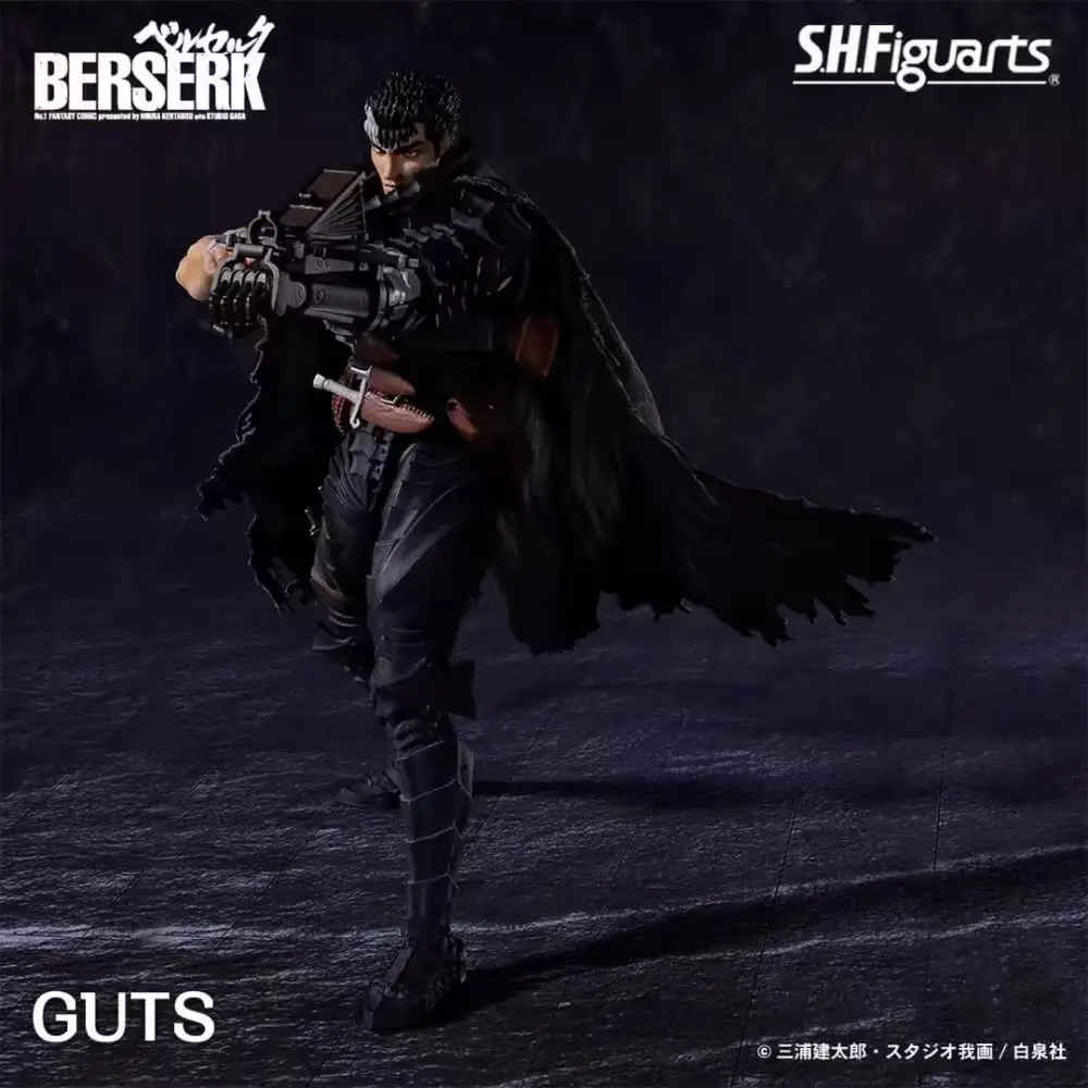 

Bandai Berserk Anime Figure Guts Action Figure Toys for Boys Girls Kids Christmas Gift Collectible Model