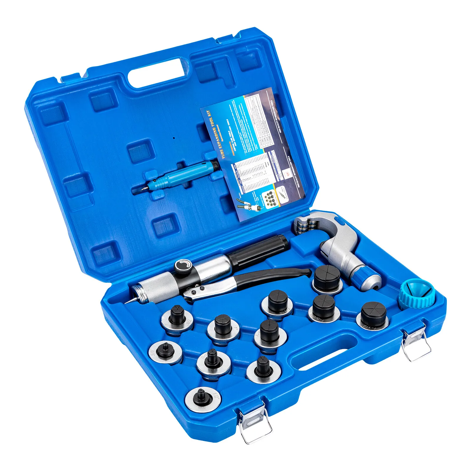 45# Steel Manual Drive Hydraulic Expander Tool Tube Cutter Expanding Copper Tube Expander