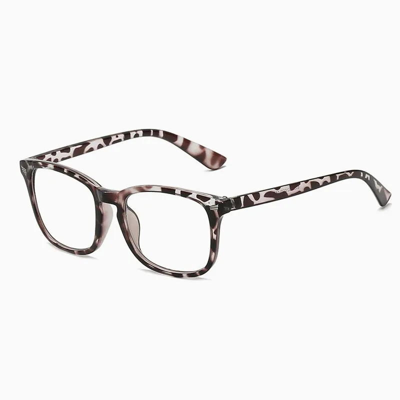 مجموعة مكونة من 3 قطع من النظارات البسيطة والعصرية المضادة للضوء الأزرق، بسيطة وعصرية