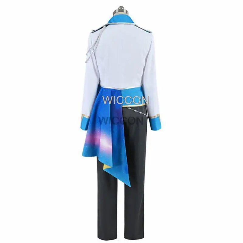 Project Sekai Colorful Stage! Tenma Tsukasa Cosplay Costume Uniform Suits  Stage Costumes Cosplay Wig 30cm