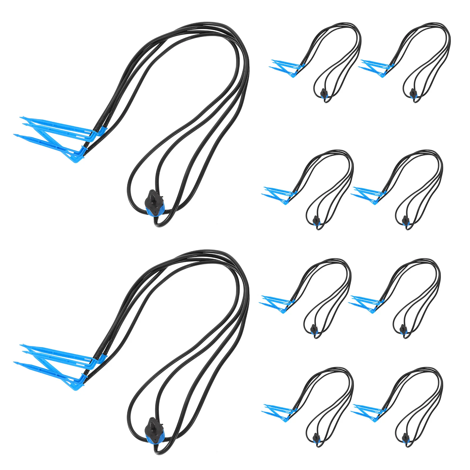 

10pcs Drip Irrigation Stakes Angled Design For Garden Irrigation Nozzle Pressure Compensated Nozzle Agriculture Lawn Sprinkler
