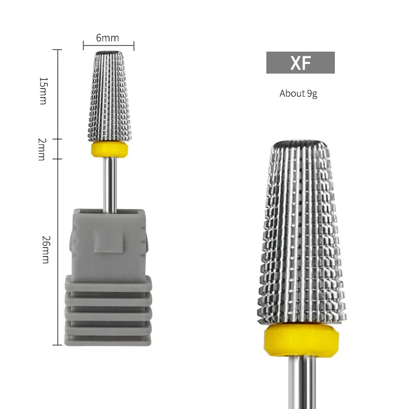 5 uds Dental cinco en uno cepillo de molienda de acero de tungsteno máquina pulidora de dientes herramienta dental