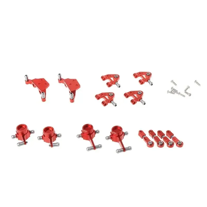 Metalen Volledige Set Upgrade Onderdelen Schokdemper voor Wltoys 1/28 K969 P929 P939 K979 K989 K999 Rc Auto Onderdelen