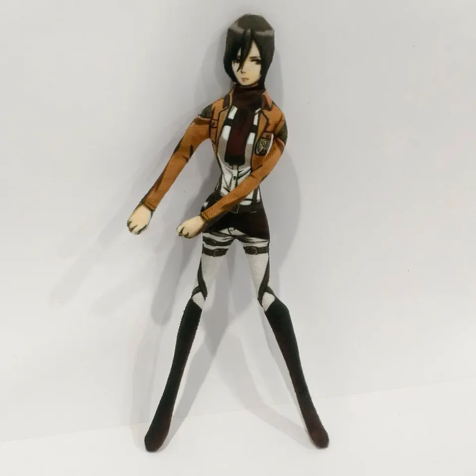 Figura Peluche Eren Jaeger & Armin Arlert 25 Cm - Marioneta De Mano Para Cosplay Y Decoración