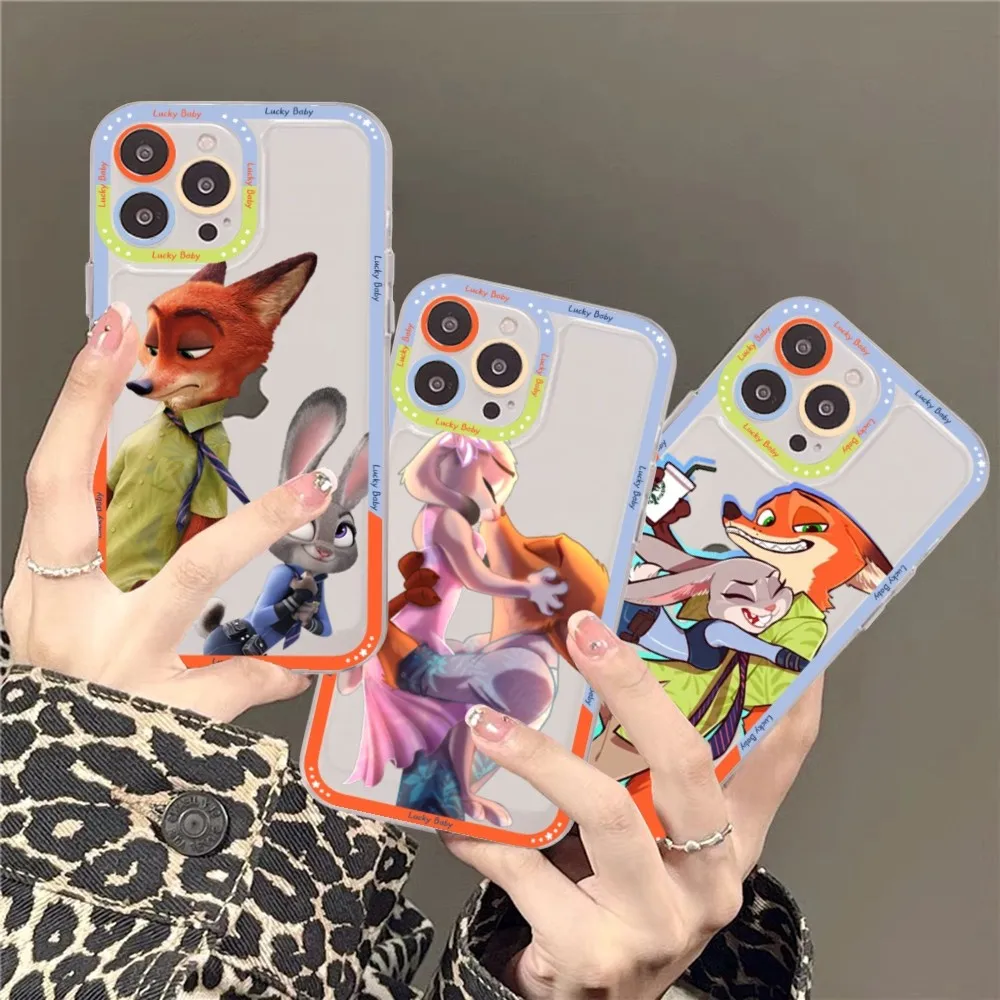 Disney Zootopia Phone Case For Redmi 7 8 9 A For Redmi Note 5 7 8 9 10 11 Pro Max 4G 5G Funfas