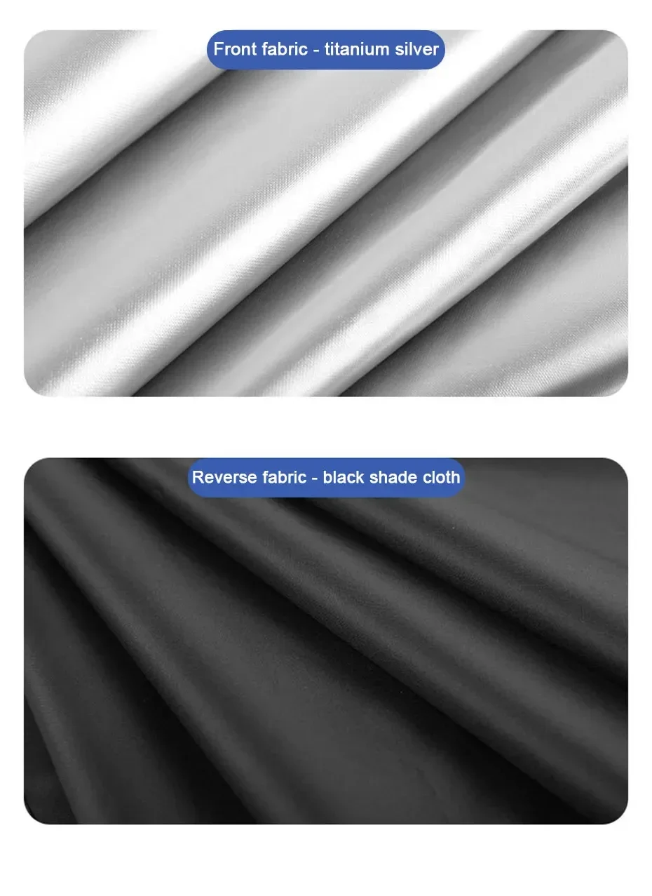 2 Stück Auto-Seitenfenster-Sonnenschutz-Magnet, Sichtschutzvorhänge, UV-Reflexion, blendfrei, UV-Block-Sonnenschutz für Vorder-/Hinterfenster – Detail 9