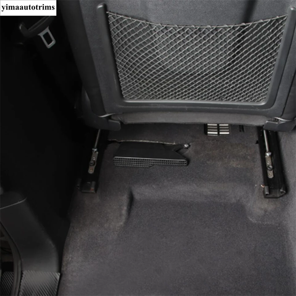 

Car Seat Under Floor Air AC Vent Outlet Anti-blocking Protection Dust Cover Accessories For VW Volkswagen Touareg 2011 - 2018