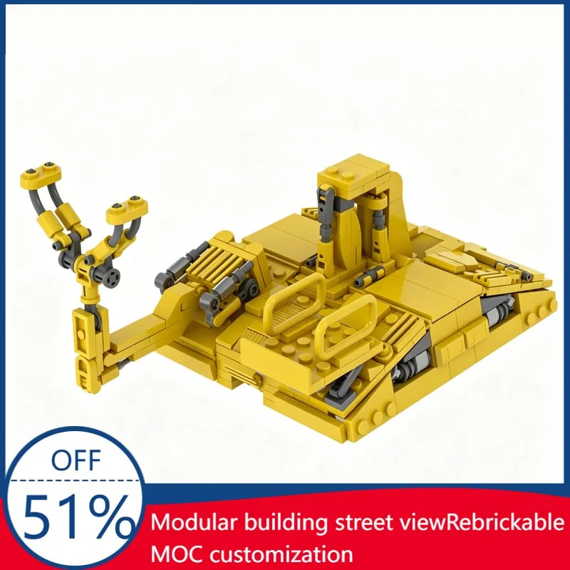 NEW 454PCS Imperial TIE Utility Vehicle Star Battle MOC Model Custom Block DIY Assembly Educational Toy For Fans Collection Gift