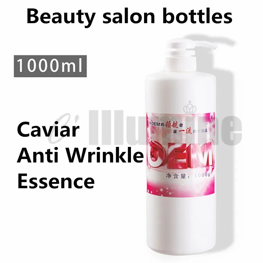 Beauty Salon Product 1000ml Caviar Anti Wrinkle Essence Anti Aging Moisturizing Facial Essence