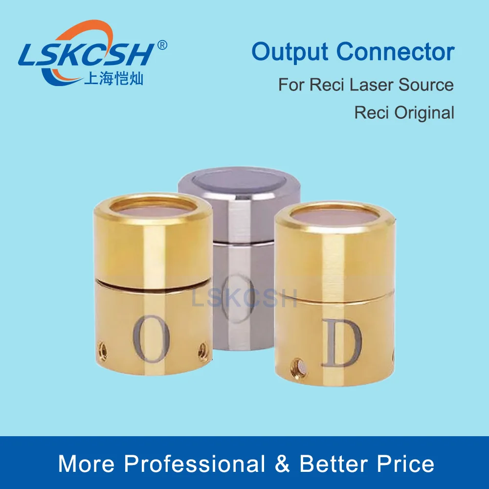 

LSKCSH RECI Original Fiber Laser Source Output Protective Connector Lens Group for reci Fiber Laser Source