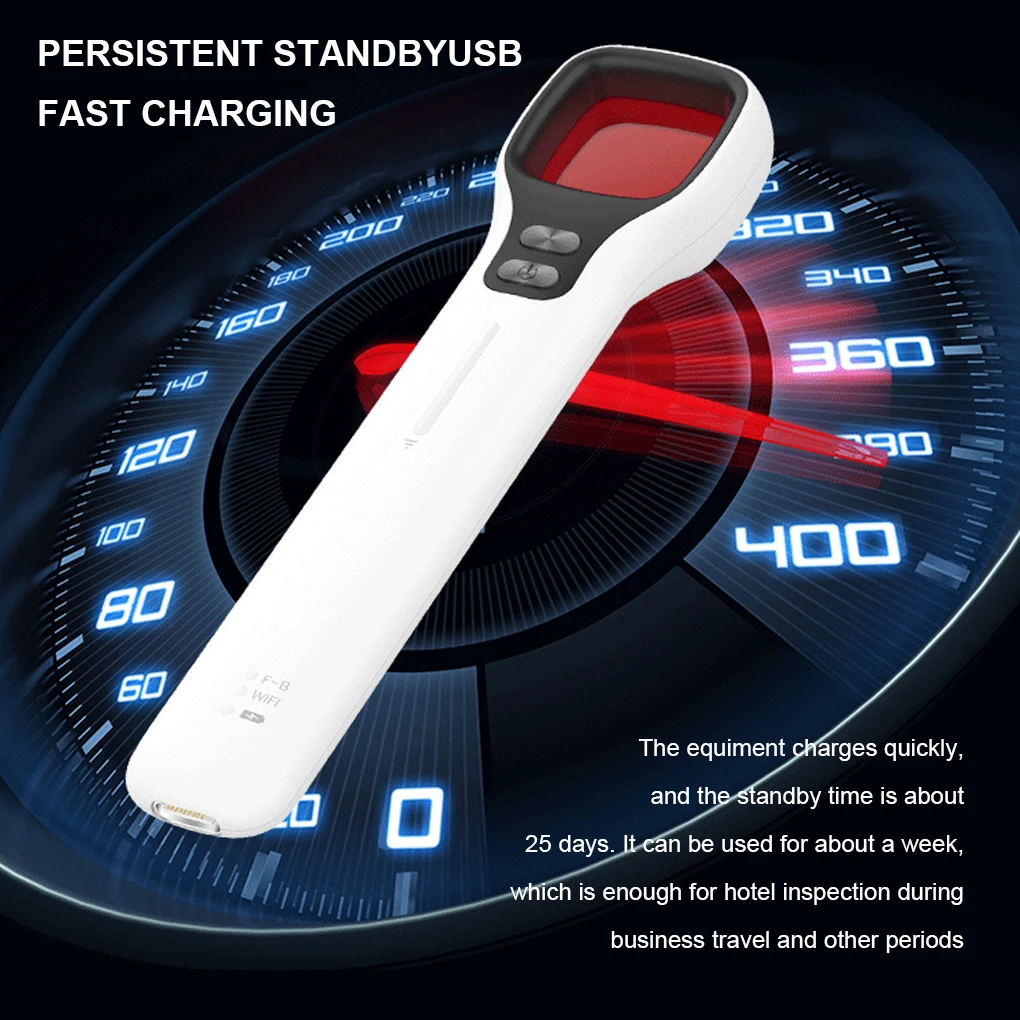 Perangkat Pelacak Kamera Detektor Inframerah Pemindai Anti Serangga yang Dapat Diisi Ulang