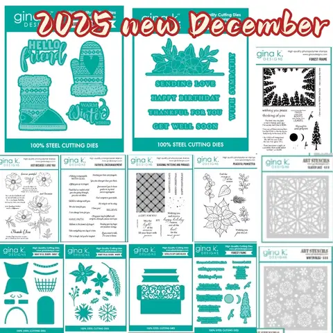 Troqueles de corte con corazones dispersos, plantilla de sellos para manualidades de álbum de recortes, plantilla para álbum de fotos, decoración hecha a mano, 2025