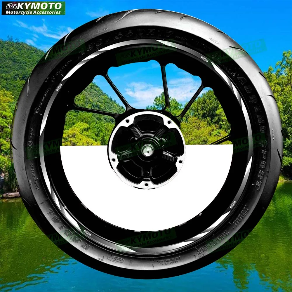 

Для XSR900 XSR 900 аксессуары для мотоциклов 17 дюймов наклейки на колеса обтекатели диски модифицированные светоотражающие наклейки украшение в полоску
