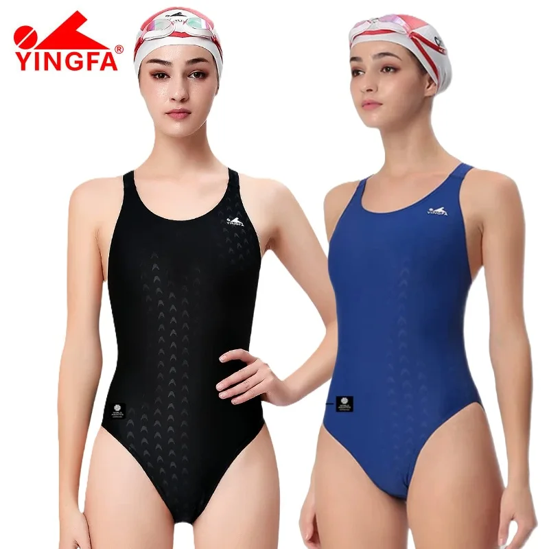 Yingfa 921 Fina Approved Swimsuit Women Sharkskin Professional Racing Swimsuit Quick Drying Sports Triangle Swimwear