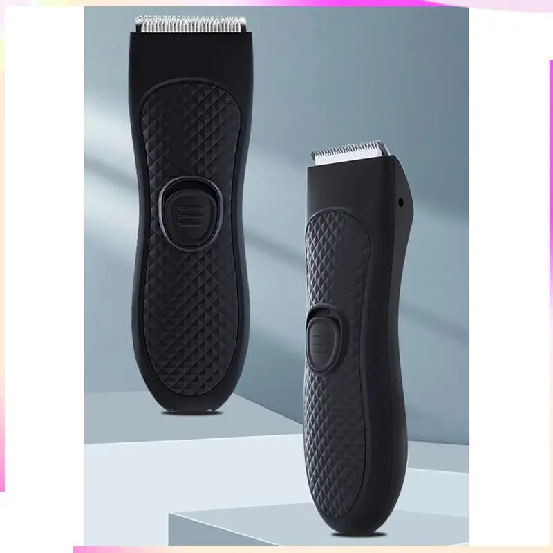 

B26B 1Set Men's Electric Trimmer Pubic Hair Removal Intimate Areas Body Clipper ABS Epilator Rechargeable Shaver