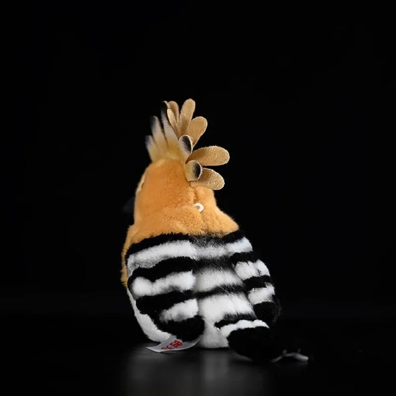 Lifelike Hoopoe Upupa Epops Brown Fat Bird Emulational Animal Small Doll Soft Stuffed Plush Toy Girl Boy Birthday Christmas Gift