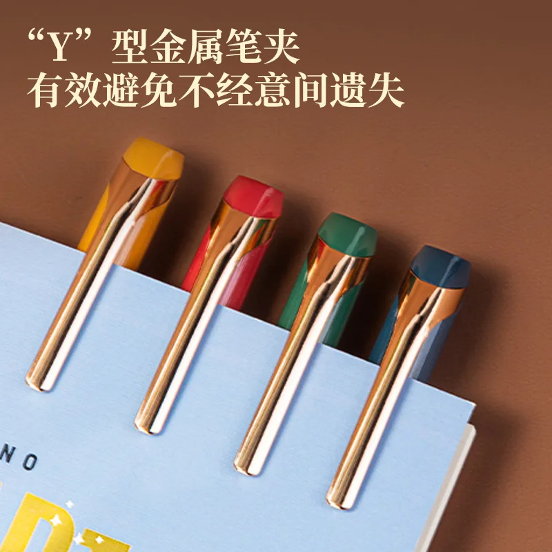 Random 1pcs Harry Potter Signing Pen Magic Academy Badge Pen 0.5mm Bullet Pen Student Stationery School Supplies