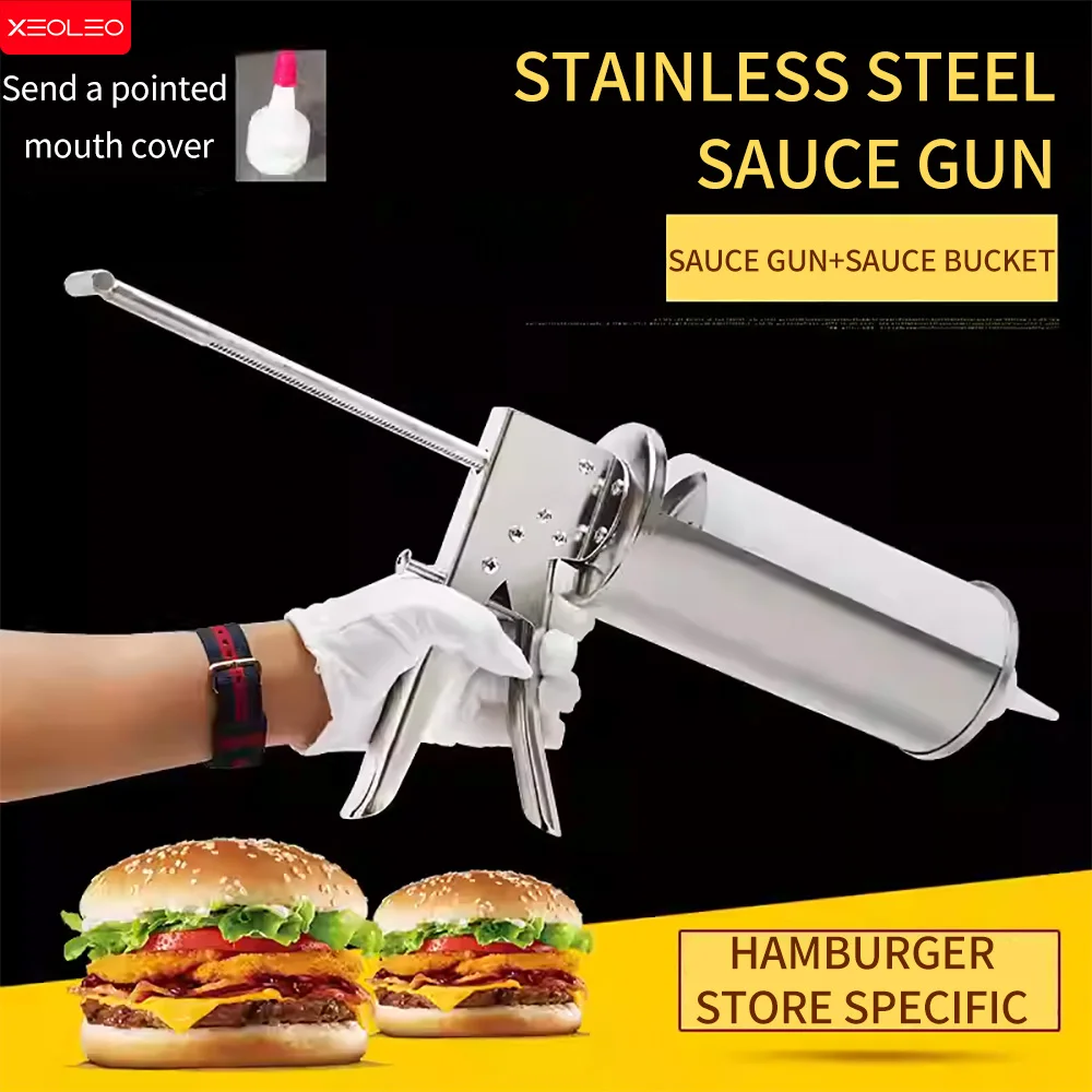 xeoleo-pistolet-a-sauce-a-burger-salade-presser-pistolet-a-sauce-en-acier-inoxydable-hamburger-confiture-remplissage-presse-agrumes-distributeur-de-pansement-a-salade