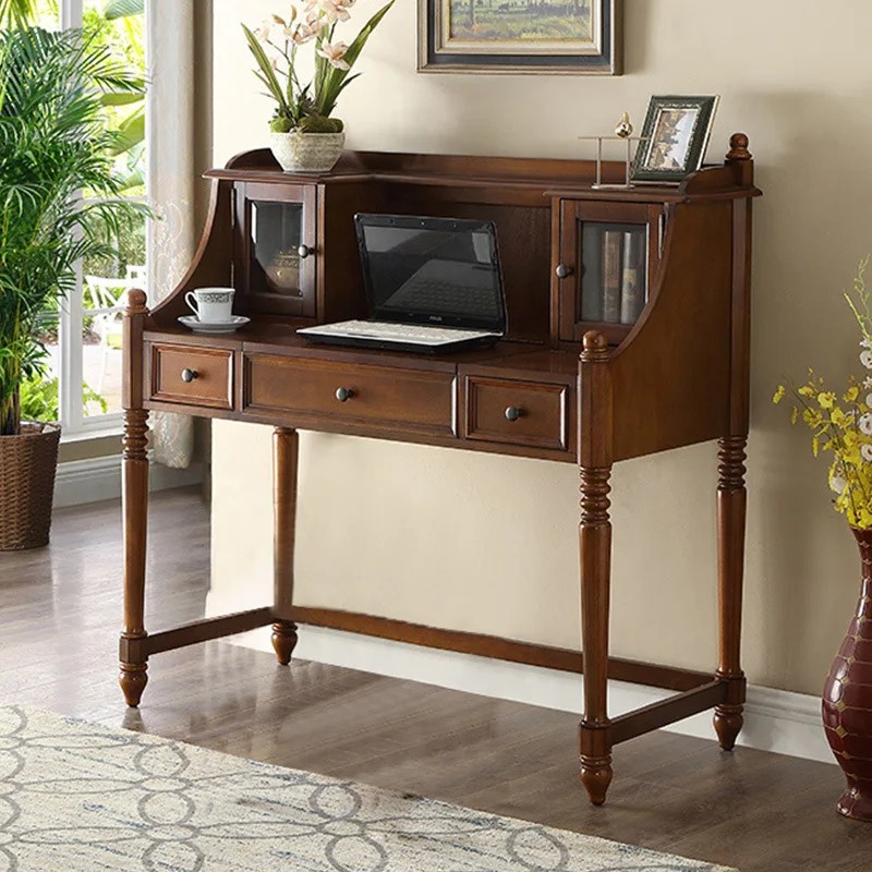 

Compact Versatile Customizable American wood dressing table