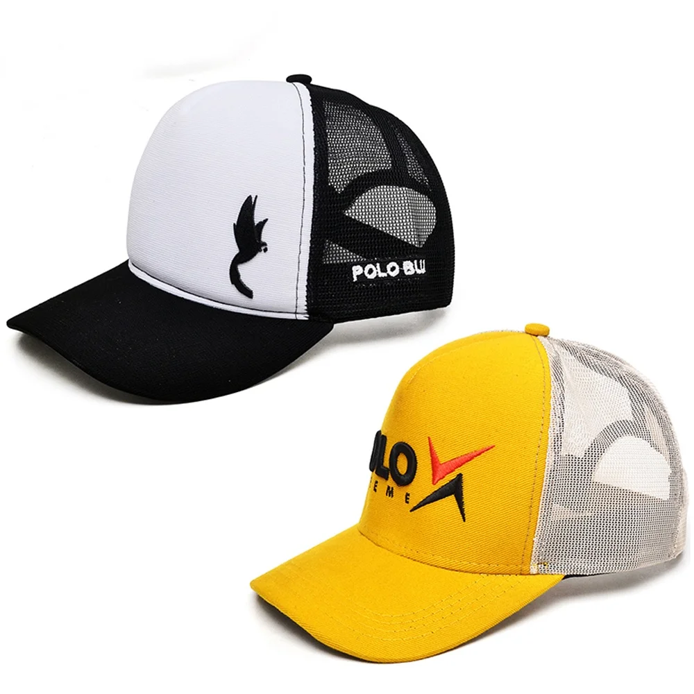 2 Kit Polo Xtreme and Polo Blu Adjustable and Practical Caps with Screen