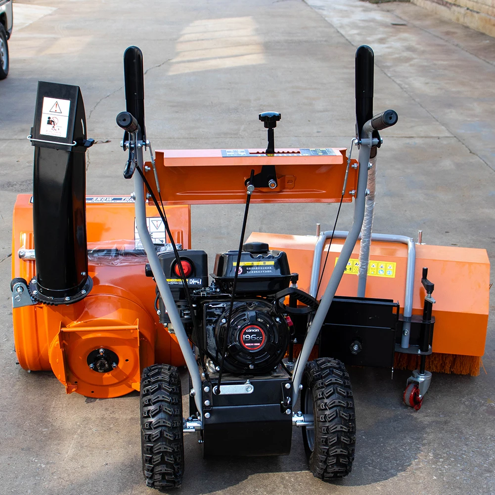 Electric Start 6.5HP Snow Blower With 800mm Working Width and 180mm Thickness