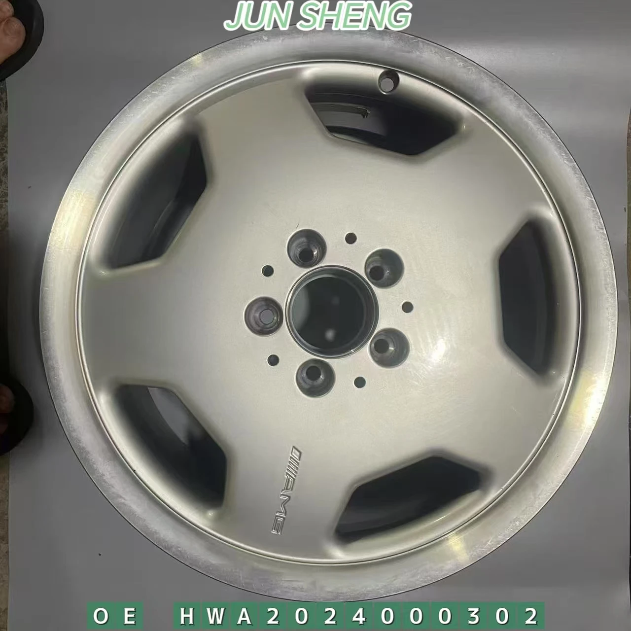 

Wheel profile Steel rim For Mercedes-benz AMG 202 Tire 225/45 R17 HWA2024000302