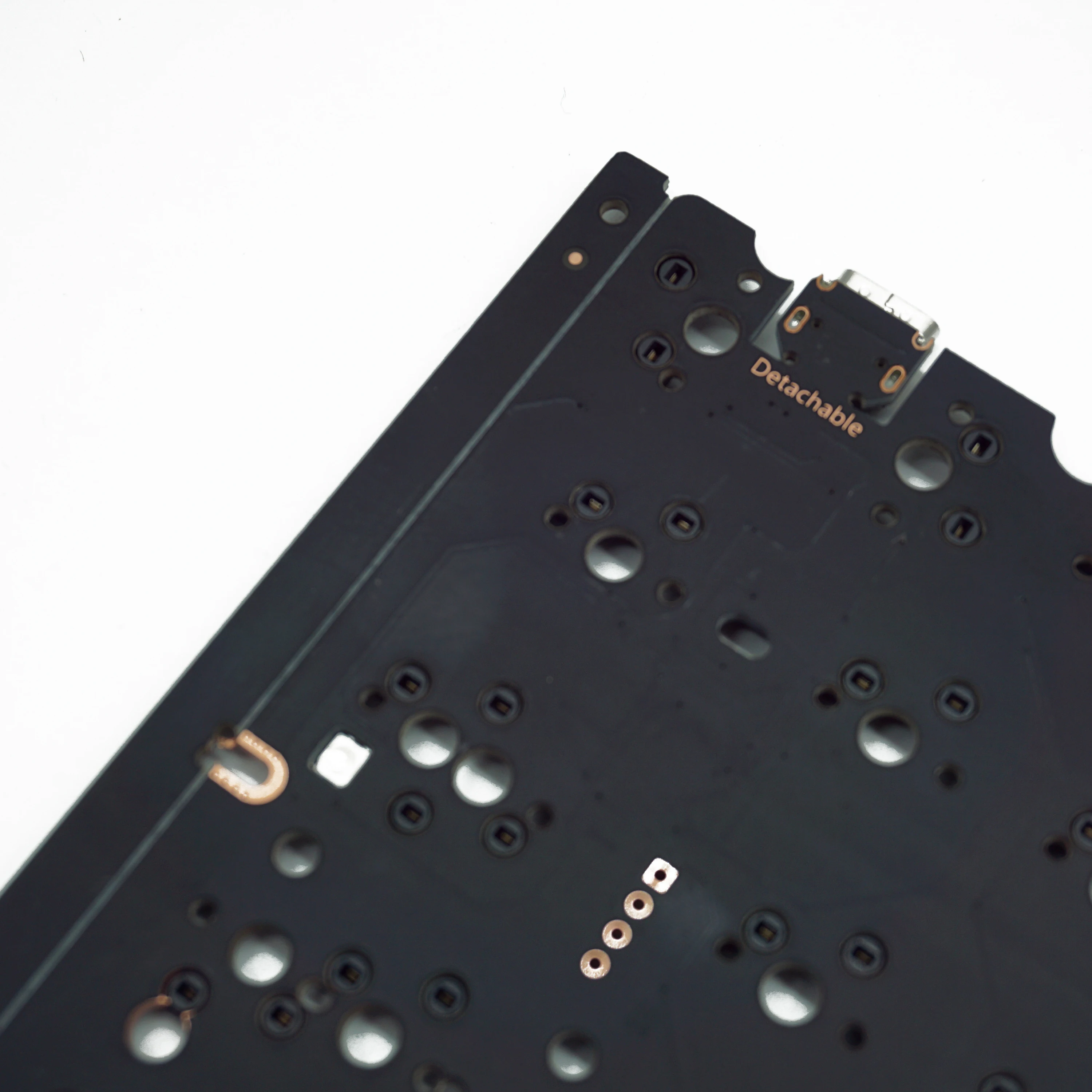 Keebox BOX60 Mechaniczna Klawiatura DIY PCB Hot Swappable Do Płytki Dziewczęcej GH60 Ai03 Fly FR4 CEM3 PCB Obsługa QMK VIA — zdjęcie produktu 3