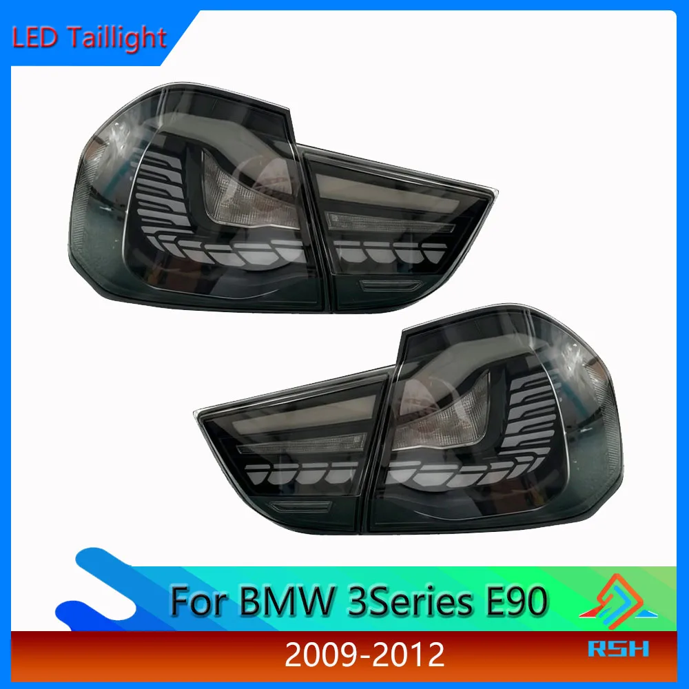 Auto Parts For BMW 3 Series E90 M3 Style LED Upgrade Featuring Dragon Scale DRL Sequential Turn Signal Rear Light Plug And Play