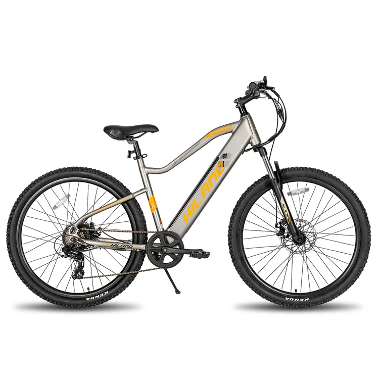 

Low Price 27.5inch Disc Brake 250W 36V 10.5Ah Aluminum Frame Mountain Bike Electric Integrated Battery