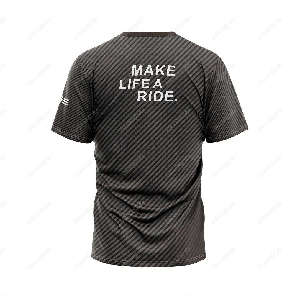 Racing Jerseys For BMW R1250 GS Motorrad Ride Travel Adventure Motorcycle Sports T-Shirt Summer Quick-Dry Stripe Leisure