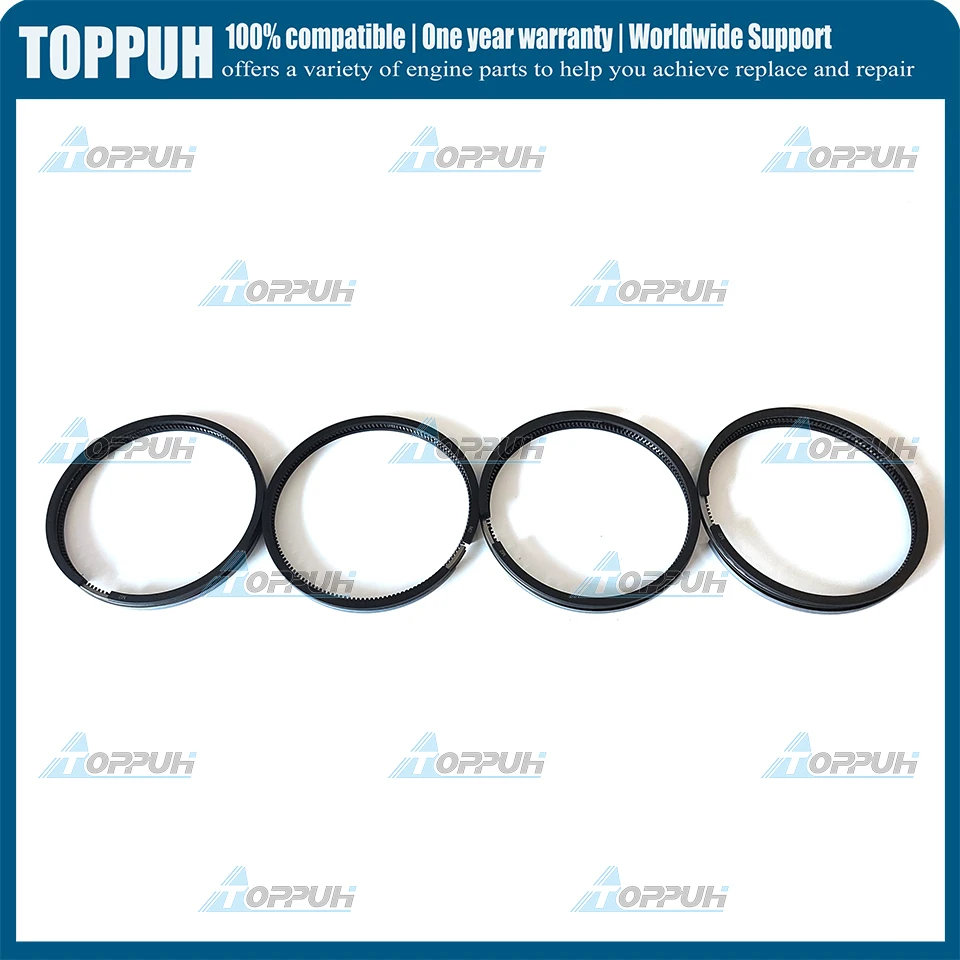 New S4S For Mitsubishi 4 pcs S4S piston rings STD