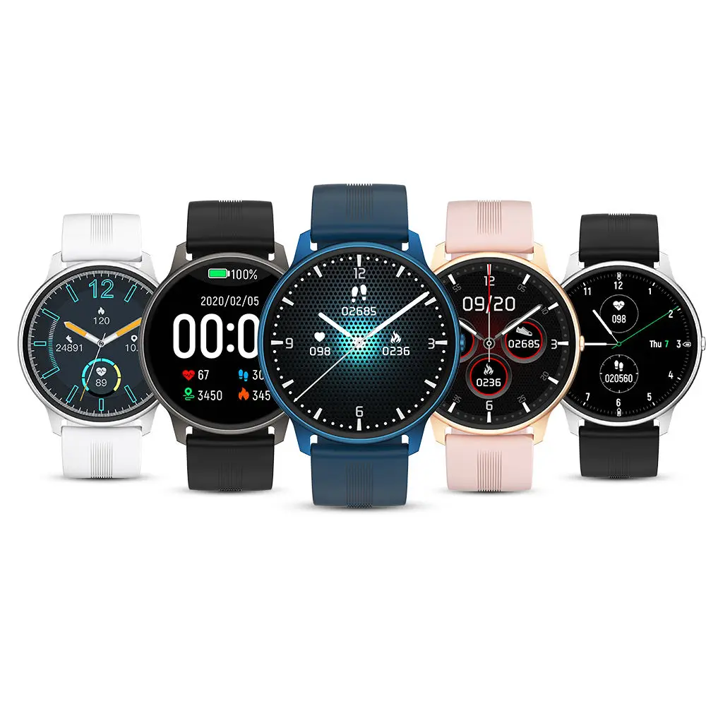 Hot Sale LW11 Reloj Smart Watch Women Men Waterproof ip68 Touch Screen Fitness Tracker Heart Rate Monitor IWO Smartwatch