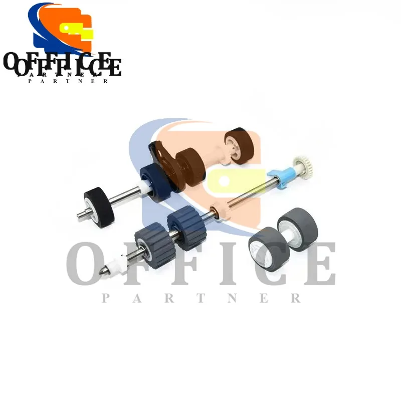 1Set 002-8181-0-SP 002-8183-0-SP 002-8287-0-SP New Pickup Roller Tires Rubber Kit support for Avision AD250 AD280 AD260 AD230U A