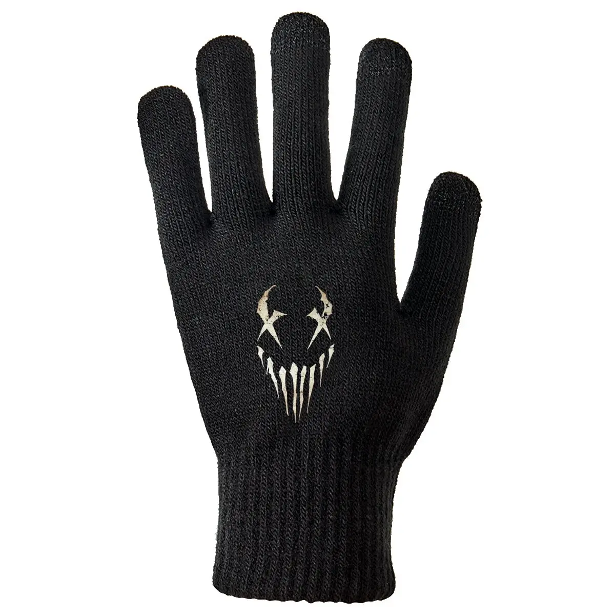 Abstract Bat - Like Pattern Graphic Men Women Outdoor Cold-Resistant Gloves Warm Anti-Slip