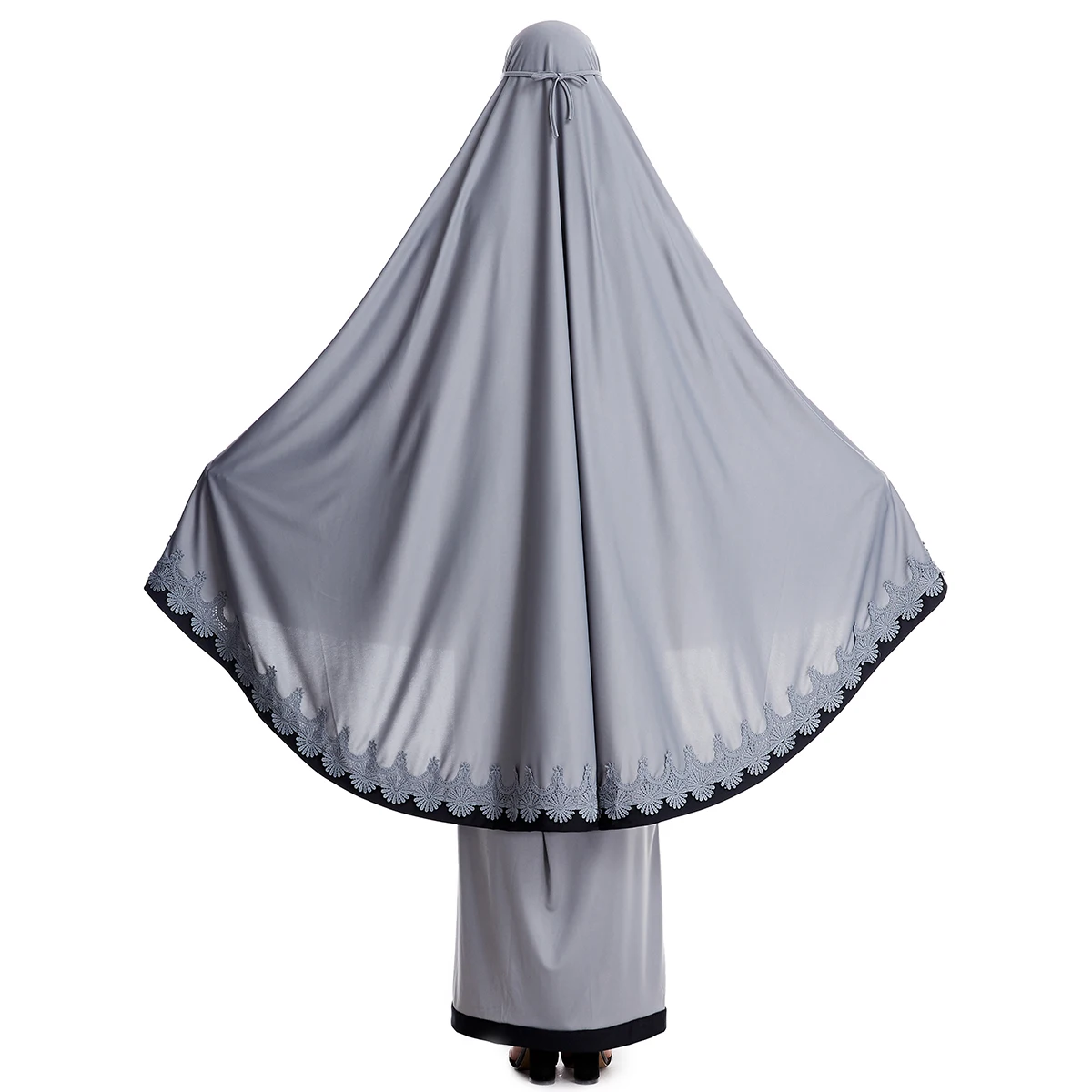 Women Prayer Garment Set Dubai Namaz Long Khimar Hijab Dress Formal Muslim Abaya Eid Islamic Clothing Jurken Djellaba Abayas