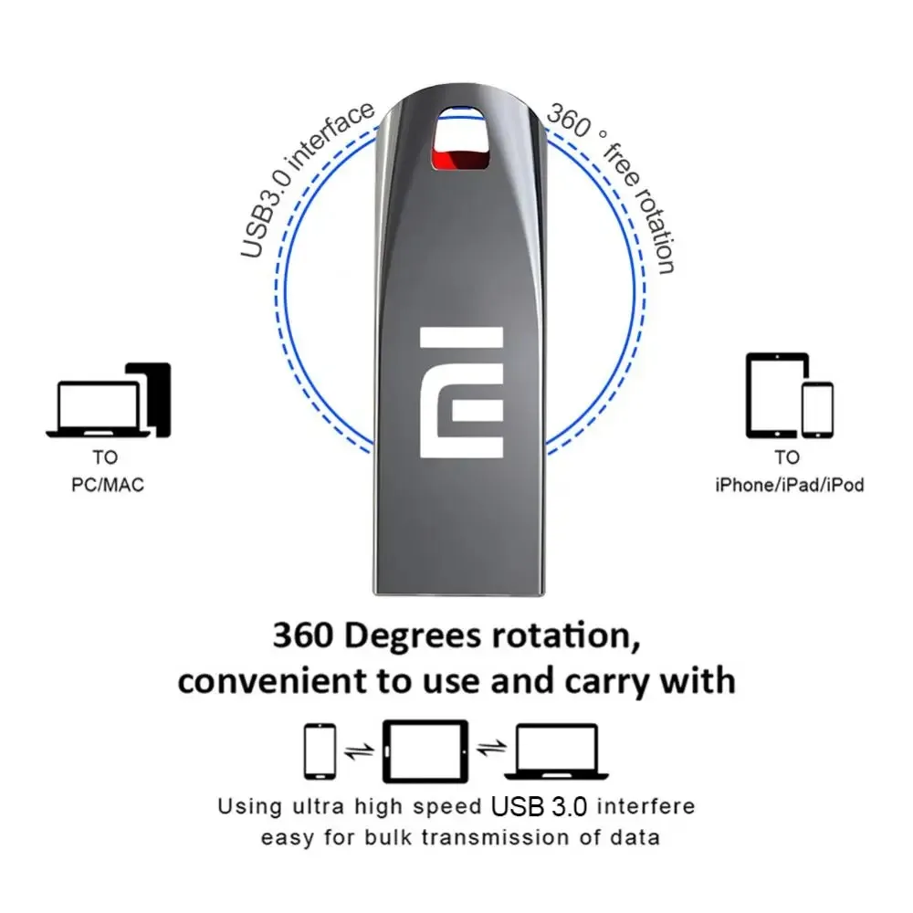 SONY 2TB Usb 3.2 New Flash Drives High Speed Metal Pendrive 512GB 256GB 1TB Portable Usb Drive Waterproof Memoria Usb Flash Disk