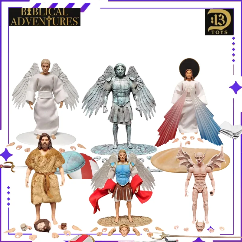 [En Stock] D13 Studio Original 1 ola John Wings Ángel rojo azul luz Santa 1/12 muñeca móvil exquisito modelo juguete colección de regalo