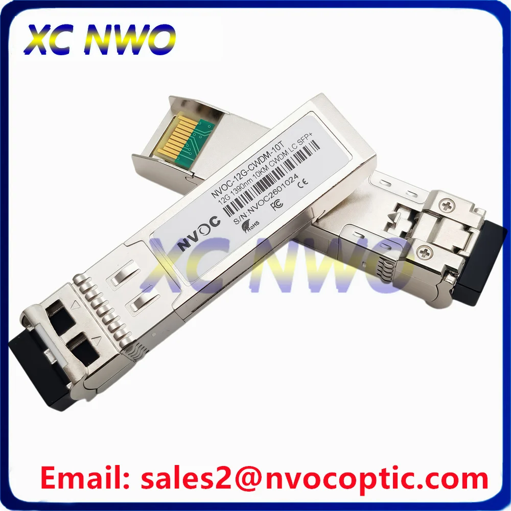 12G 4K Video SFP+ 10km Single Tx CWDM SDI SFP Video Transmitter-1270/1290/1330/1350/1370/1390/1410/1430/1450nm SFP Transceiver